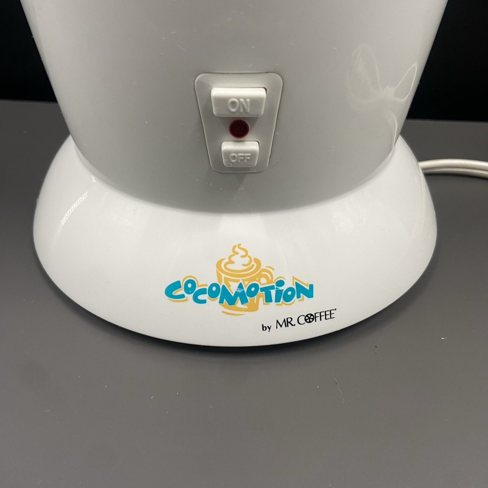 Mr. Coffee Cocomotion 4 Cup Automatic Hot Chocolate Cocoa Maker - White, Tested - Picture 2 of 4